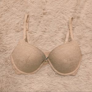 34D Aerie Lace light nude bra